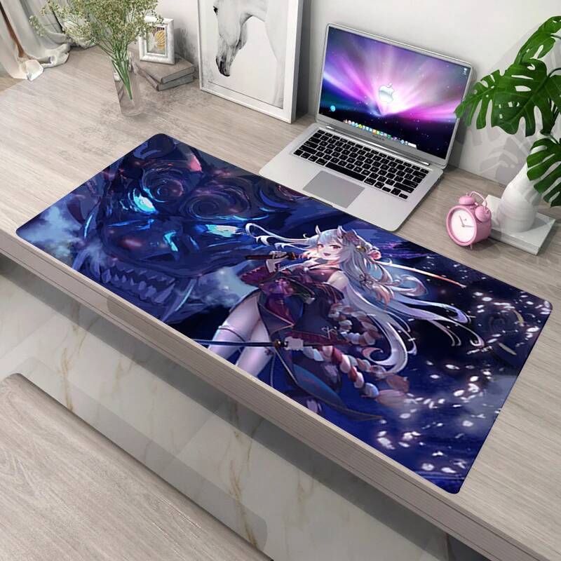 XXL Laptop Deskmat Non-slip Mat Pc Accessories Hololive Large Mousepad Gamer Gawr Gura Mausepad Kawaii Mousepad Mat Keyboard Pad