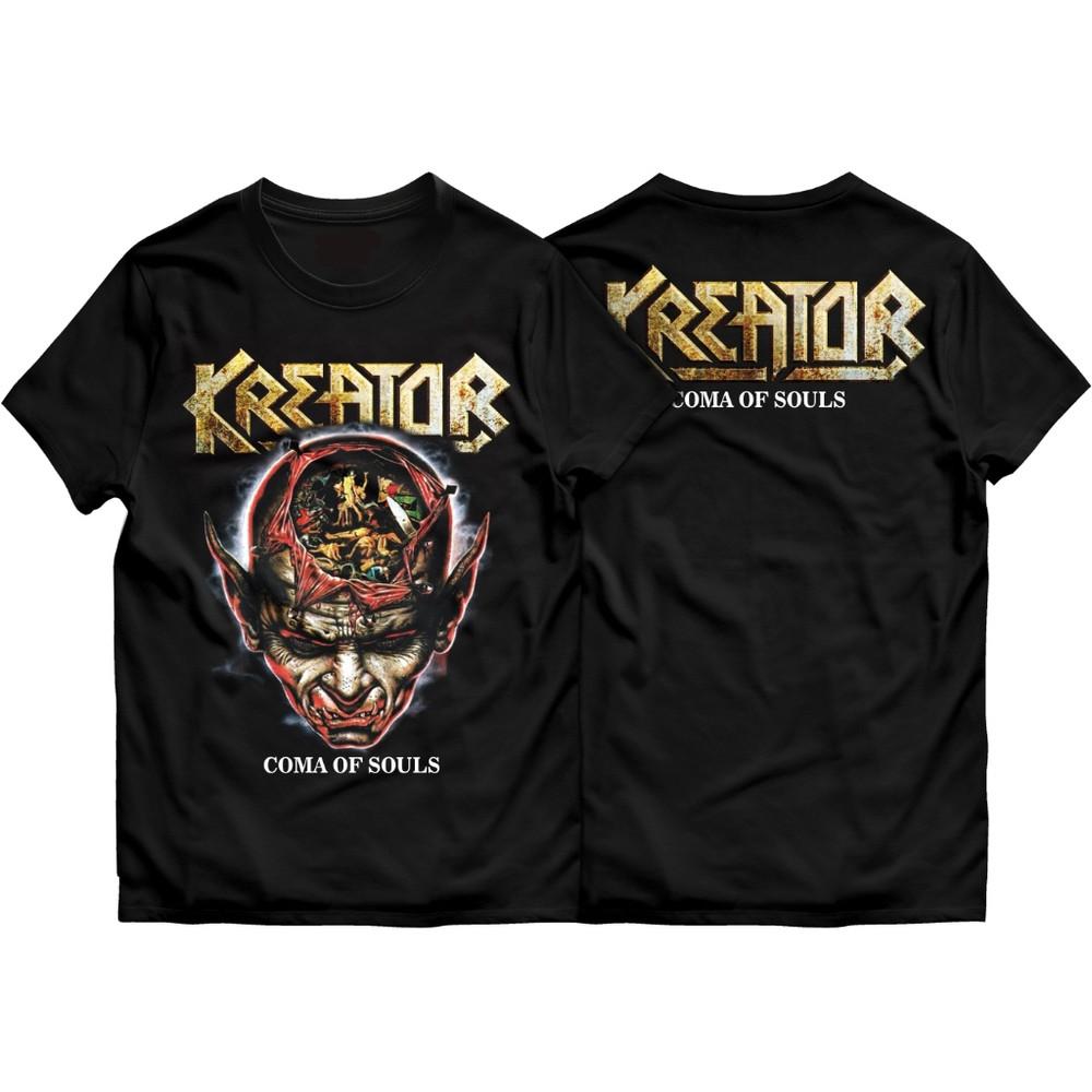 Collection  KREATOR Band Coma Of Souls T Shirt Black All Size S5Xl KK333 Unisex T-Shirt L