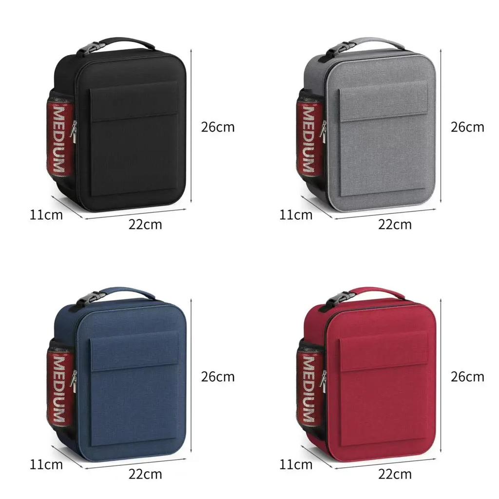 Women Man Thickened Thermal Lunch Bento Outdoor Picnic Insulated Portable Lunch Box Bag Cold Insulation Ice Pack For Ofiice Work