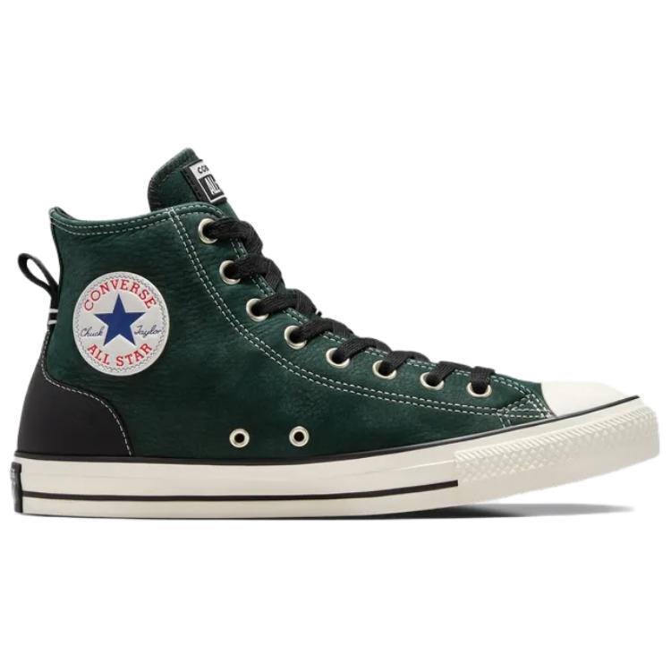 Converse All Star Szerokie Wygodne Wszechstronne Niskie Antypoślizgowe Trwałe Wysokie Buty Skate Unisex Sneakersy Zielone A12779C