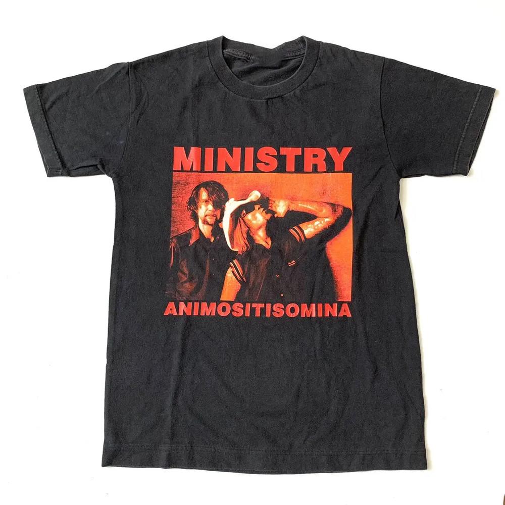 

Ministry Band Animositisomin wbr/ a Ablum Tour Tshirt S to 5XL UR519 Unisex T-Shirt S