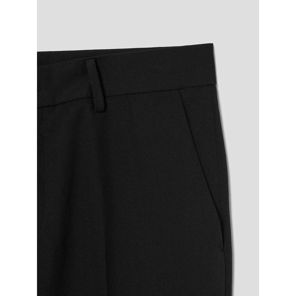 8SECONDS [Everyday Slacks] Slim Fit Basic Slacks Black (424721Ly25)