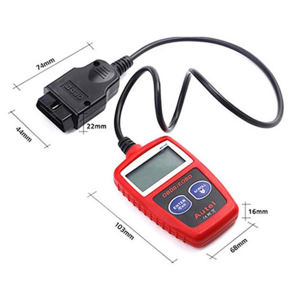 After7 OBD2 Diagnostic Tool, Fault Diagnosis Tester, Check Engine Light, DTC Definition/Code Erase, Scan Tool for Cars, Engine Check Light, OBD