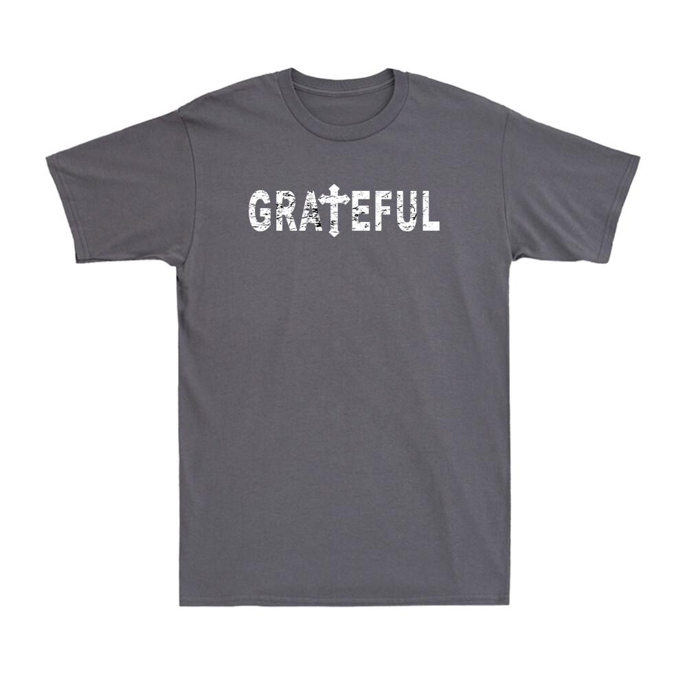 Grateful Religious Tshirt Jesus Cross Christian Religion God Gift Unisexs Tshirt