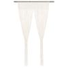 VidaXL Macramé Curtain 140x240 Cm Cotton