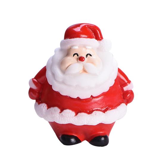 Mini DIY pryskyřice Santa Claus Sněhulák Forma Mikro Krajina Zahrada Domácí dekorace