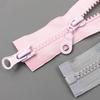70/90cm 5# Resin Zipper Double Slider Zip For Down Jacket Clothes Bags Sewing Accessories Open-End Zippers Repair Accessory