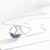 Mermaid Foam Diamond Necklace Korean Version Fashion Light Luxury Ins Wind Collarbone Chain To Send Boudoir Premium