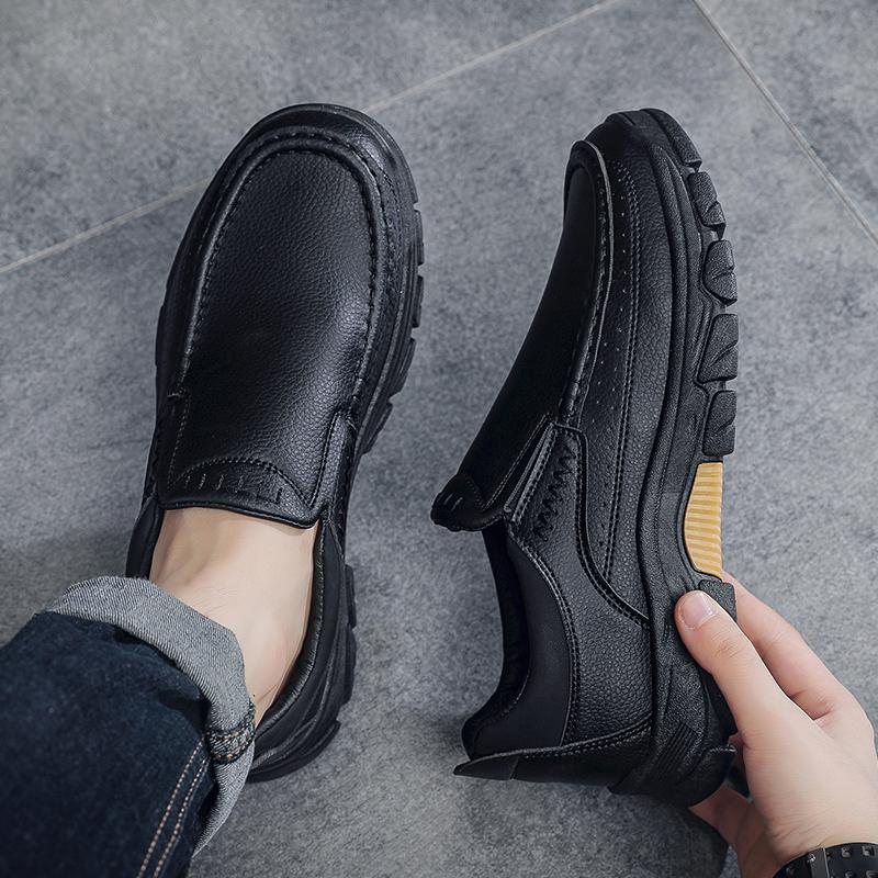 High Quality Sizes 48 Men's Casual Shoes Fashion Thick-soled Business Shoes Sneakers Outdoor Hiking Loafers Shoes Men's Loafers