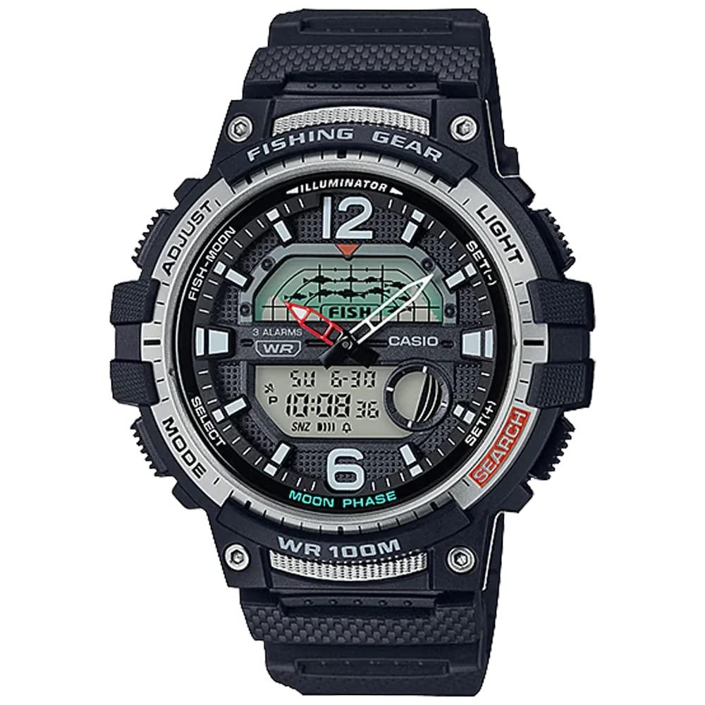 

[CaSio] CaSio FiShing Gear AnadeSi Watch WSc 1250h 1av Black Men S overSeaS Model