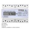 DDS576 Watt Hour Meter LCD Display 3 Phase 4 Wire  7P 380V Electric Energy Power Meter  Less Than Br More Than