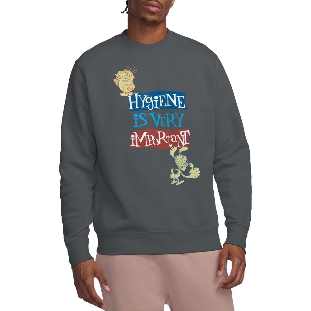 Ren & Stimpy Unisex Erwachsenen Hygiene Ist Sehr Wichtig Sweatshirt