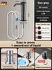 Sink Soap Dispenser Built-in Design Liquid Bottle. Soap Hydraulic Dispenser For Kitchen Kitchen Sink Soap Dispenser