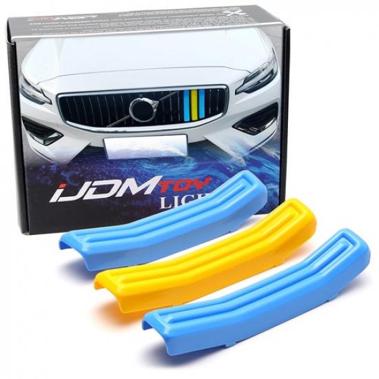 

-up Volvo S60 Sweden Flag Color Grille Decoration ert Trims For 20 Beams | 3 Months