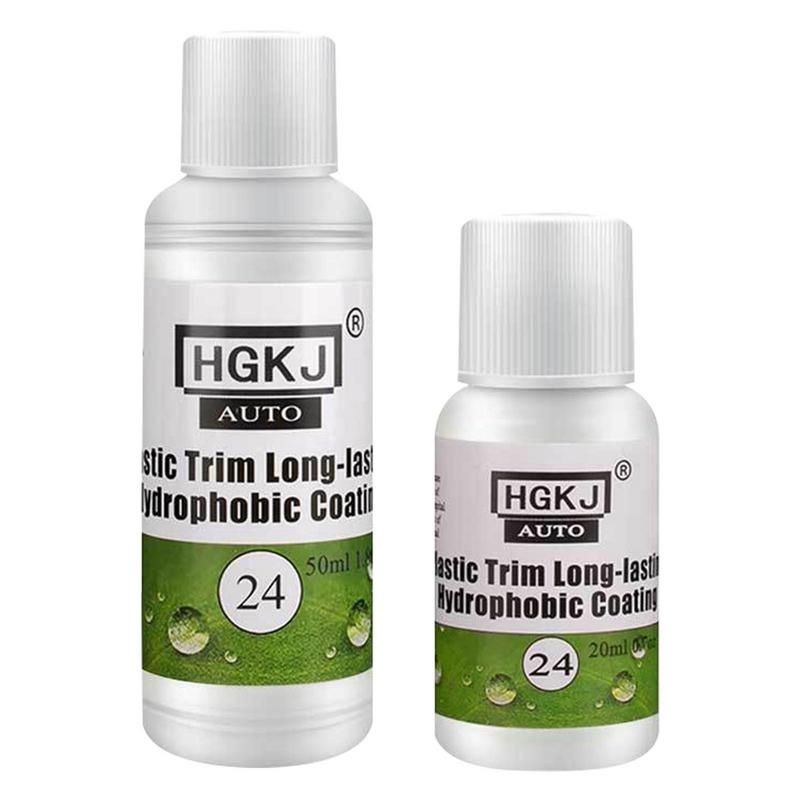 Auto Plastic Renovated Coating Car Dashboard Door Frame Cleaner HGKJ-24-20/50ML Car Interior Exterior Useful Repair Agent