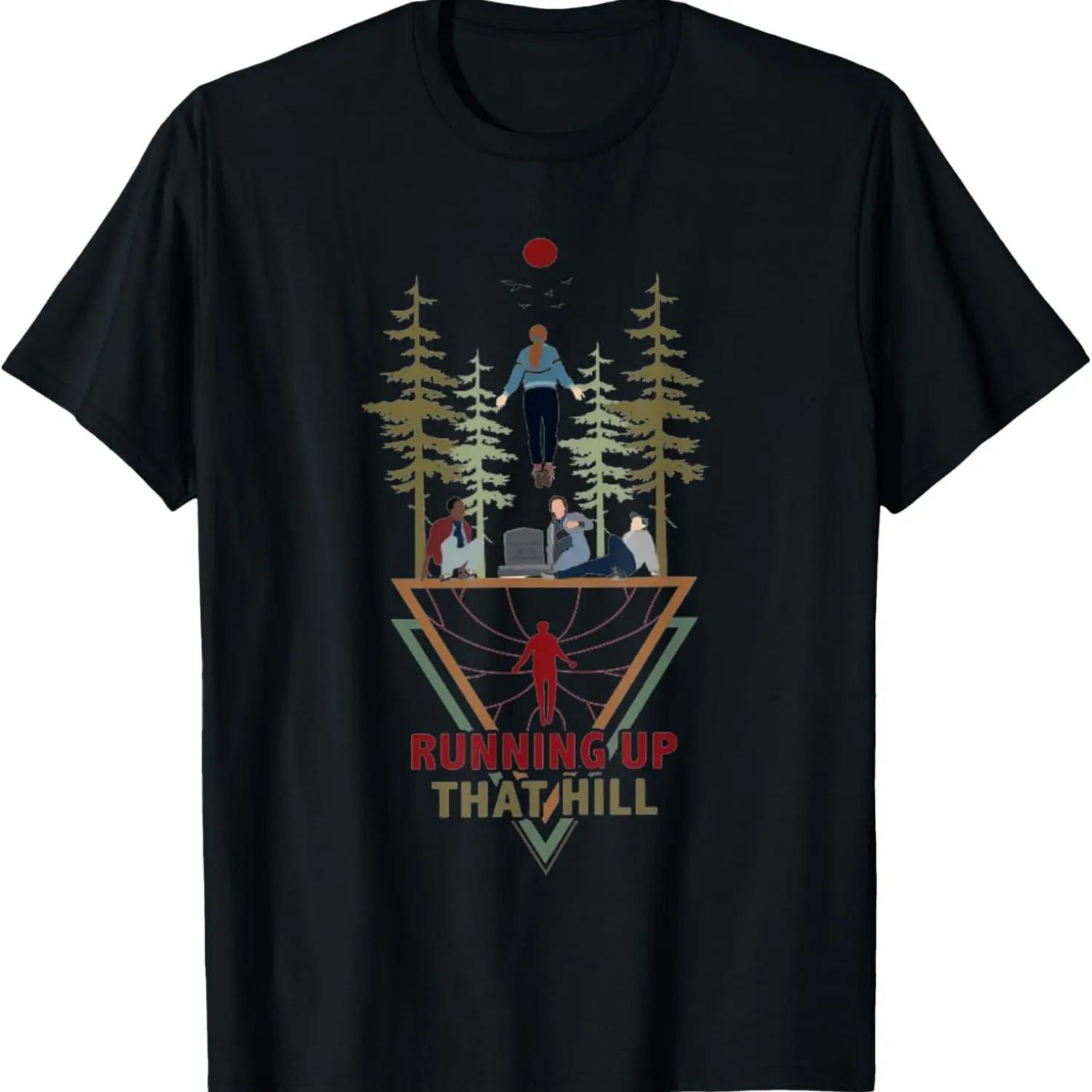 Running Up That Hill T-Shirt S чёрный