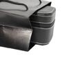 Luxury PU Leather Zippered Watch Box for Men