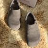 Birkenstocks New Two-wear Lazy Shoes Leather Soft-soled Casual Shoes Low-top All-inclusive Slippers