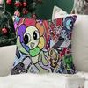 Cute Game Dandys Worlds Cartoon Pillow Cover Soft Decor Throw Pillow Case xcm Couch Home Decor for Living Room Party Gift