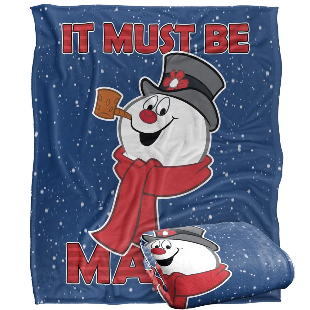 Frosty The Snowman It Must Be Magic Blanket