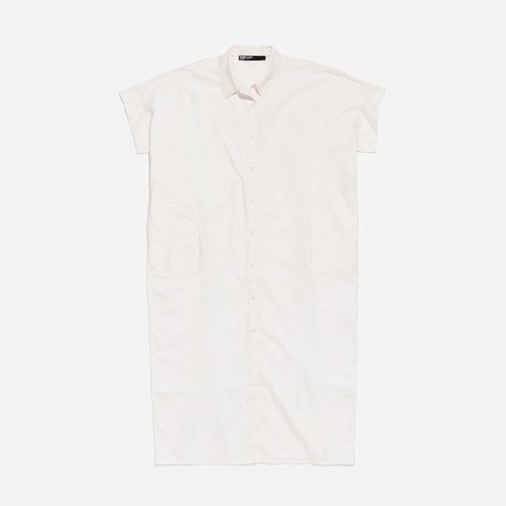 

Bimba Y Lola Cotton Shirt Dress B255awo010whb White/XS