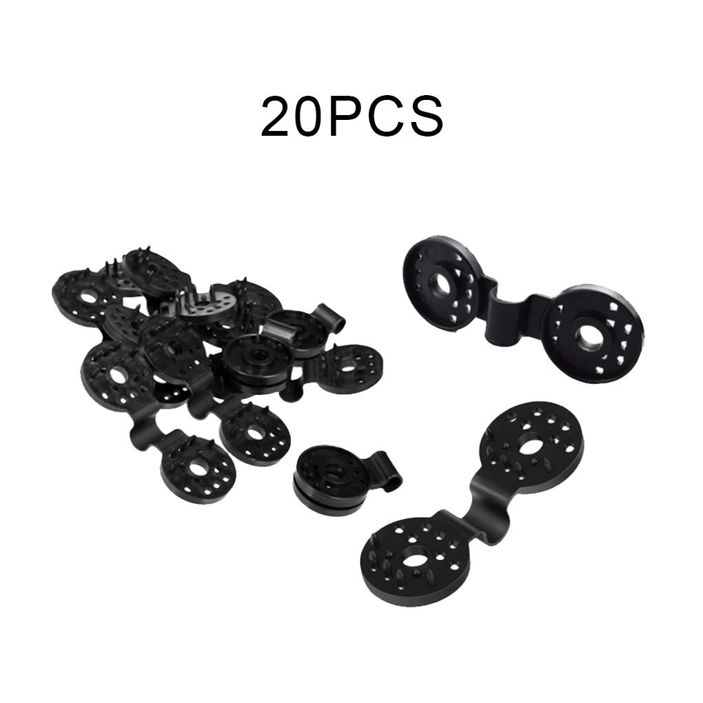 Clip pentru plasă pentru umbrire de soare, din plastic, clemă de fixare, pentru gard, pentru plasă, cort pentru seră pentru casă, unelte de grădină, accesorii