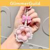 Flower Elegant Multicolored Charm Keychain Delightful Gift For Friends And Occasions Family