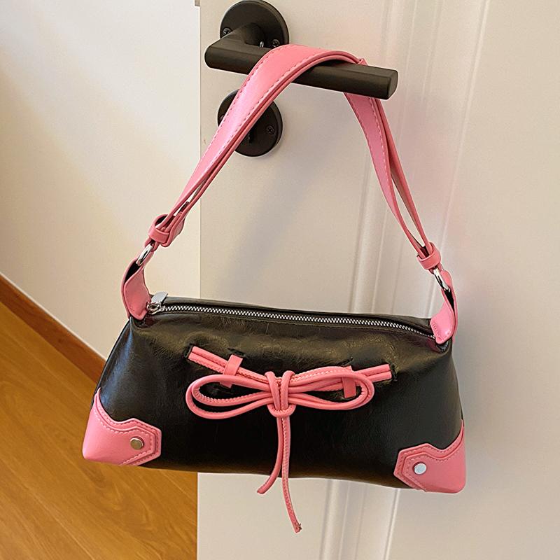 Sweet Cool Girl Small Shoulder Bag  Y2K Korean Fashion PU Leather Women Crossbody Bag Summer Casual Handbag and Purse