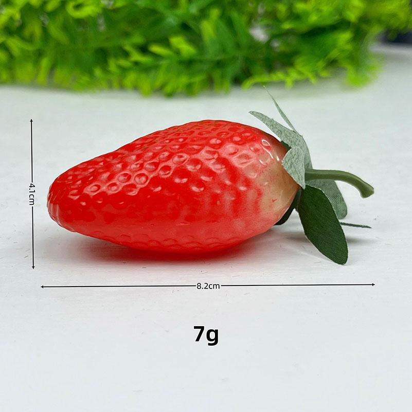10Pcs Artificial Strawberries Fake Fruit For Home Party Decor Pography Prop Holiday Decor For Home Decoration