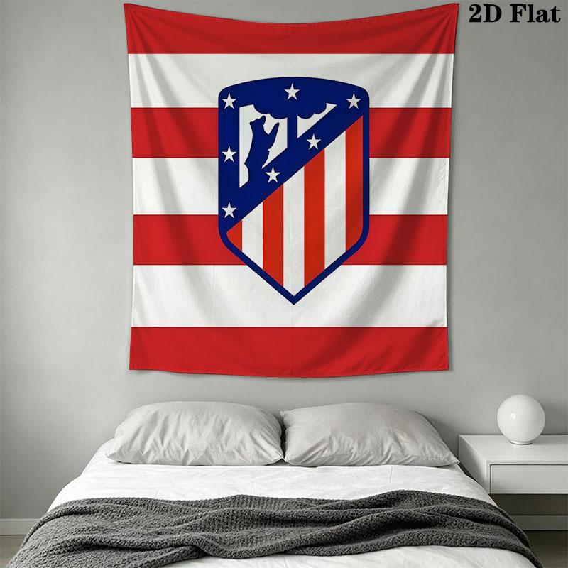 Atleti I Wall Hanging Printed Fabric Blanket Decorative Tapestries for Bedroom Living Room Home Decor