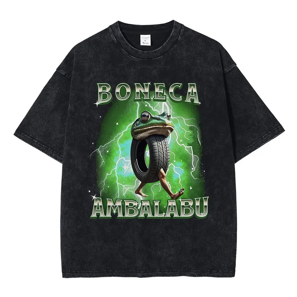 Italienischer Hirnfurz Lustige Meme T-Shirts Tralalero Tralala Tung Tung Tung Sahur Bombardiro Krokodil Brr Brr Patapim Gewaschene T-Shirts