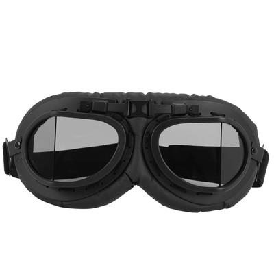 [Fotgmaeo] Retro Sivá Bi Prilba Pilotné Okuliare Letecký Pilot Vintage WWII Pilotné Okuliare na Bicykel Skúter Okuliare UV pre Prilbu