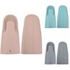 2pcs Extended Design Silicone Heat Gloves Quilted Liner Thickened Oven Gloves  Microwave