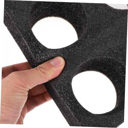 DOITOOL 2-Piece 6-Cup Drink Carrier, Takeout Cup Tray Coffee Carrier, Dehydrator, No-Outfit Holder Tray for Drinking Cups, Coffee Cups, Tea, and Juice