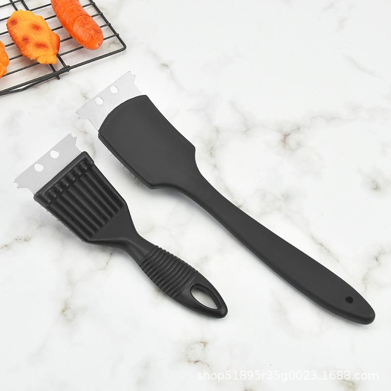 Kitchen Accessories BBQ Brush Barbecue Grill Brush Stainless Steel Wire Bristles Scraper BBQ Grate Cleaner BBQ Accessories Tools