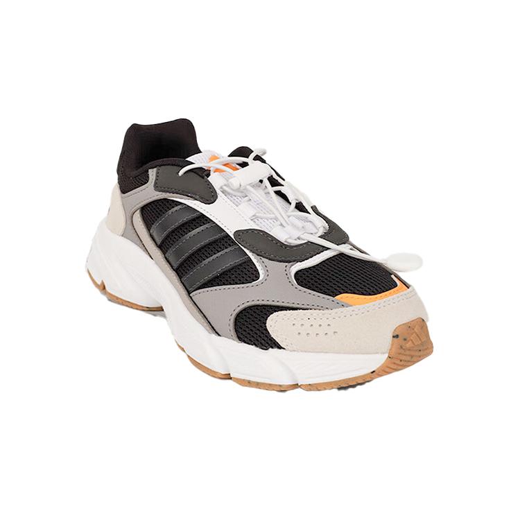 Adidas Crazychaos 2000 Comfortable Versatile Durable Low-Top Casual Shoes Kids Sneakers Black Gray IH0910