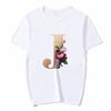 Summer A To Z 26 Alphabet Print Tshirt Cartoon Tees Women Streetwear Funny Casual T