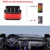 KONNWEI OBDII Mini BT3.0 Car Auto Diagnostic Scan Tools Compatible with Android Windows PC (Red White)  KW903
