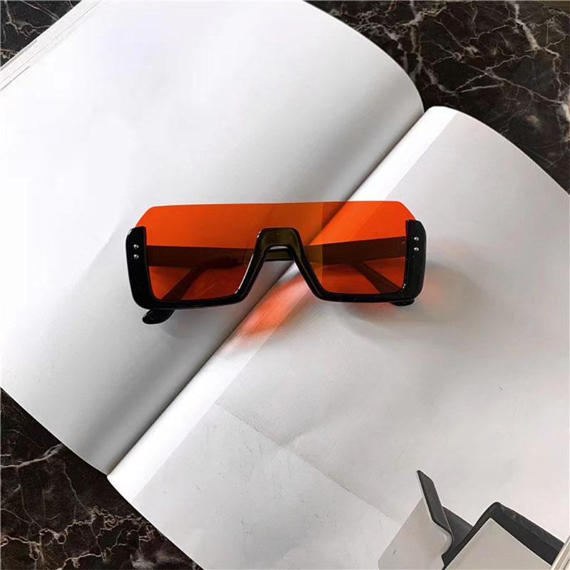 New Half Frame Square Sunglasses Women'S Brand Designer Fashion Sun Glasses Women'S Summer Leisure Eyewear Uv400