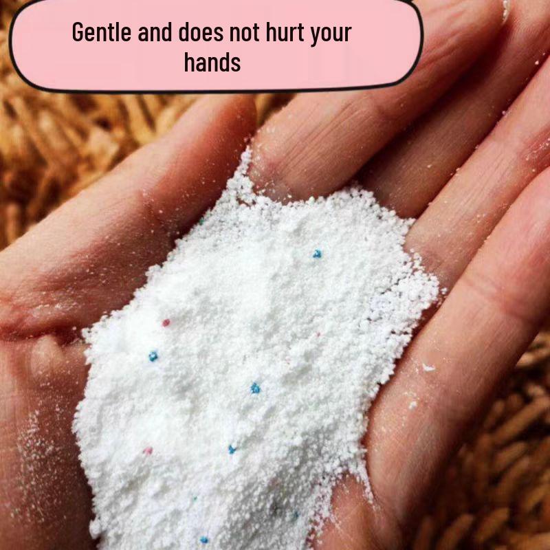 Non-brand 10 jin Laundry Detergent: Powerful Stain Removal, Long-lasting Fragrance, Home Use, Large Bag Suitable for 5 Washes.