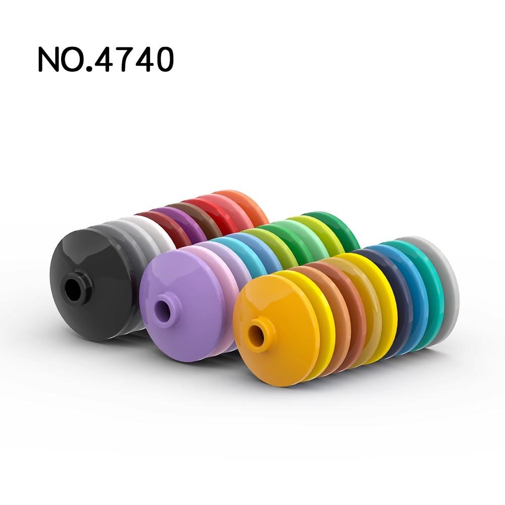 Non-Toxic 50Pcsmoc Parts 4740 30063 Dish 2 X 2 Inverted Compatible Bricks Diy Assmble Building Blocks Brain Toy Gift Particle Kid Puzzle