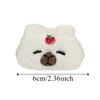 Creative Plush Capybara Brooch Orange Plush Badge Pin Exquisite Plush Capybara Pin  Party