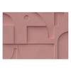 Wallpaper Pink Relief Geometry