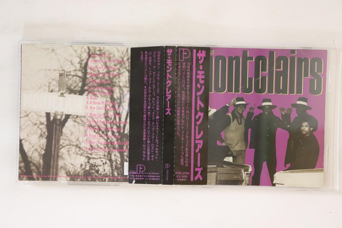 

CD MONTCLAIRS - Montclairs PCD2154 P-VINE 1990 Japan Obi Soul/Funk Used