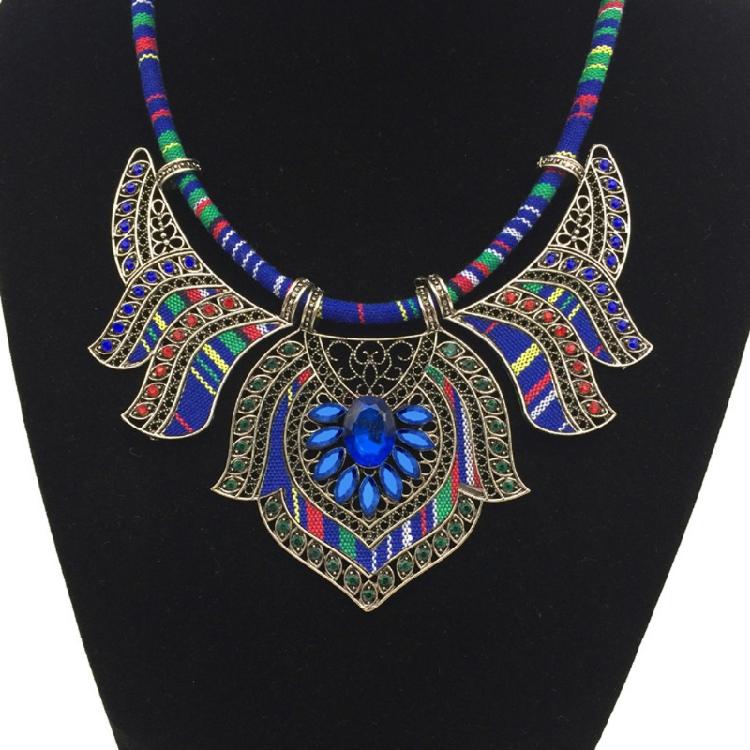 Collier Ras-du-cou Tribal Mode Bijou de Costume Cadeau pour Femmes Meilleure Amie