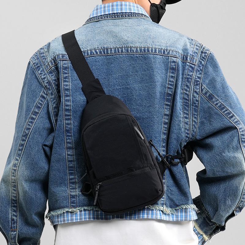 Crossbody Bag Large Capacity Chest Bag Water-repellent Shoulder Bag