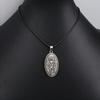 Collar con Colgante Unisex Laberinto de la Luna de la Diosa Hécate: Estilo Streetwear Versátil Europeo-Americano