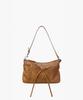 Margesherwood Ribbon Pochette_Saddle Brown Pull-Up
