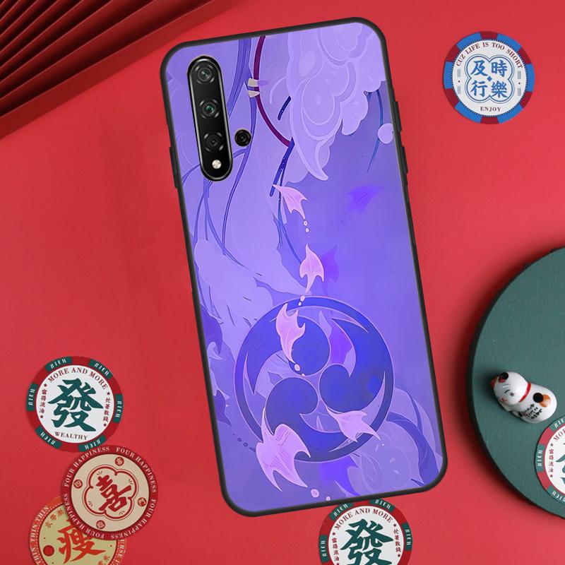 

Чехол для Huawei Nova 11i 8i 12i 12s 9 10 SE Y60 Y70 Y90 Y72 Y73 Y61 Y91 P60 Pro P30 P40 Lite с аниме Genshin Impact For Huawei P20 Lite