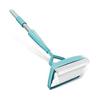 Serpillière Nettoyeur de Plinthe, Manche Rétractable Brosse de Nettoyage Ménager, Nettoyeur Microfibre Lavable Rétractable Serpillières pour Plinthe Moulure de Plafond et Moulure de Porte